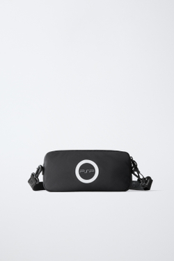 ZARA СУМКА ЧЕРЕЗ ПЛЕЧО PSP™, ЧЕРНЫЙ