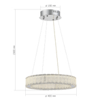 Светильник подвесной LATOZZO LED 20W 3000K