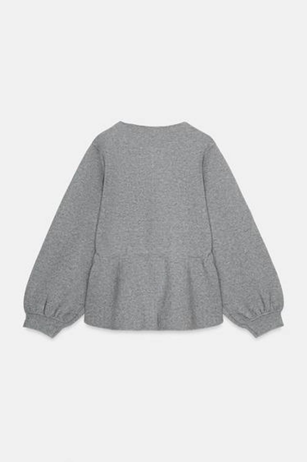 Вязаный свитер с завязками - ZARA