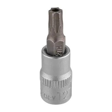 Головка-бита TORX 1/4'', T27H c отверстием RockFORCE RF-3273227