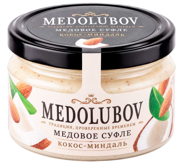 Медовое суфле кокос с миндалём Медолюбов