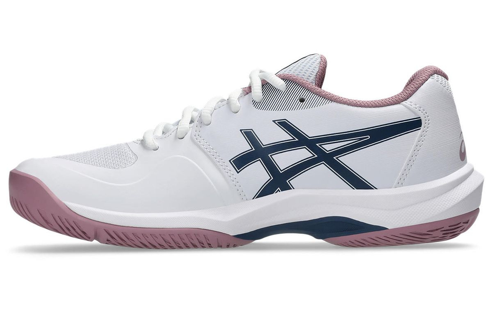 Женские теннисные кроссовки Asics Game FF - white/independence blue