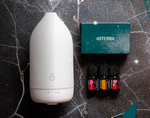 Набор doTERRA «Секрет праздника» с диффузором Лалуз Laluz (120 мл), 3x5 мл