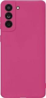 Мягкий Soft Touch чехол из силикона для SAMSUNG GALAXY S21 FE с бархатной подкладкой