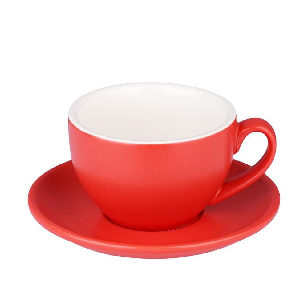 Чайная пара 320 мл красная матовая d 10,7 см h6,4 см Barista (Бариста) P.L. Proff Cuisine [6]