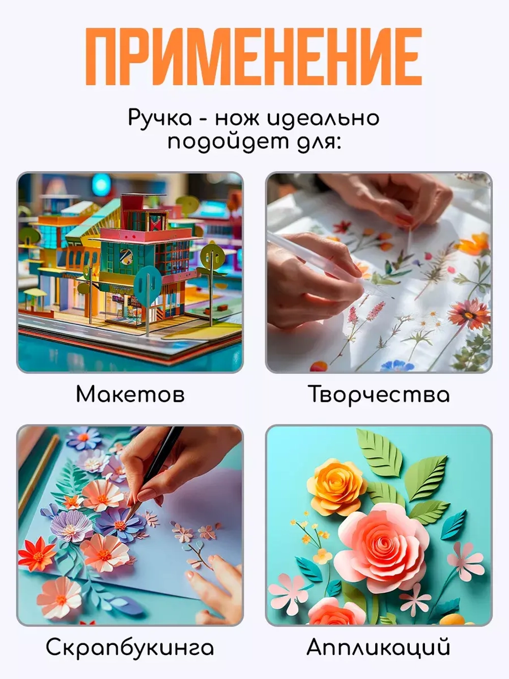 Автоматическая ручка-нож для скрапбукинга, для ручной резки