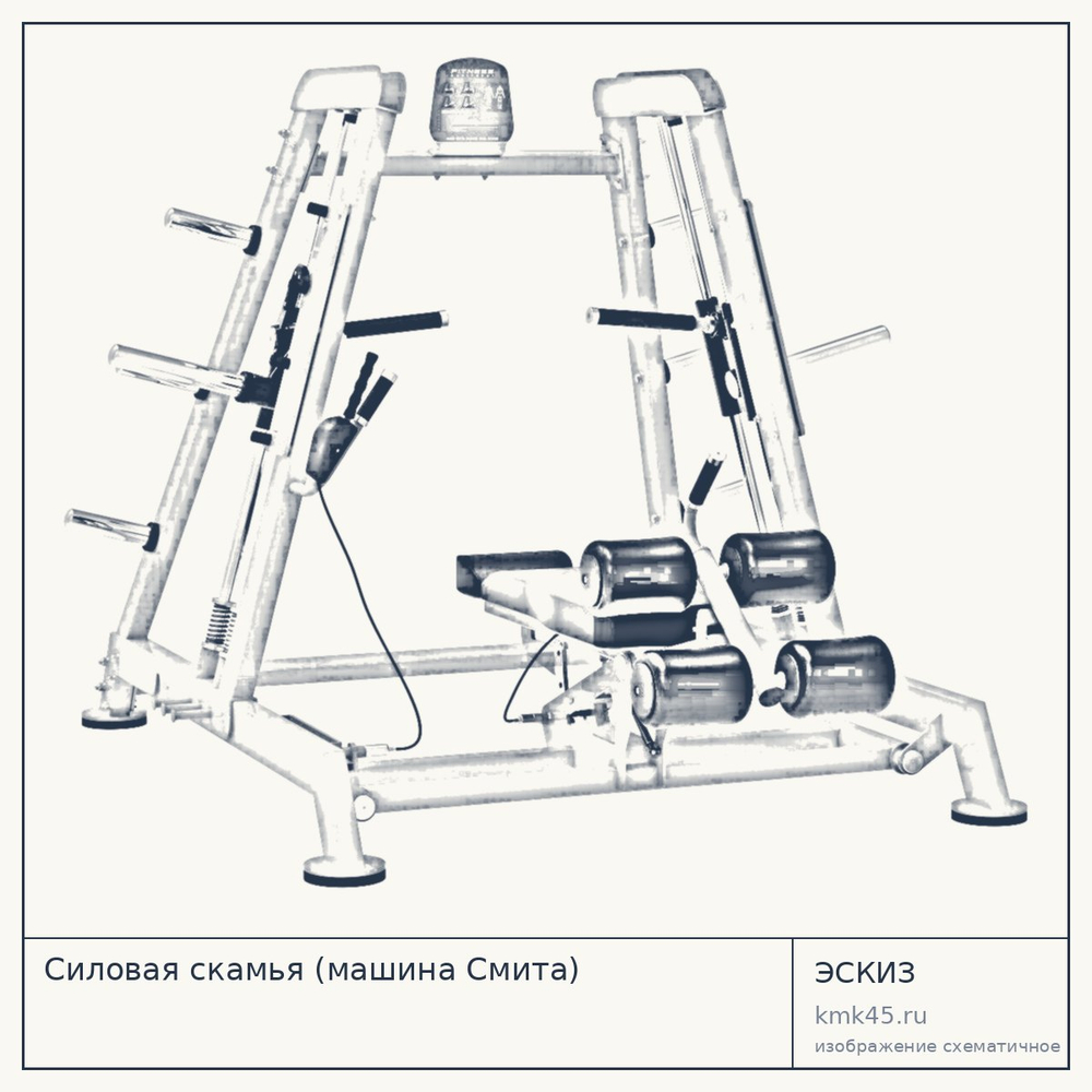 Силовая скамья (машина Смита) — от 249 000 ₽