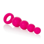 Анальная ёлочка Booty Beads (Цвет: розовый)