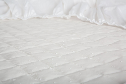 Наматрасник непромокаемый на резинке 200х200х40 German Grass Драйсо Белый (Mattress Cotton Drysoft)