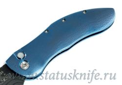 Нож Pro-Tech Custom Doru Damascus Automaticфотография - 3