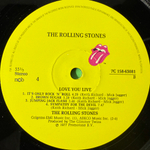 The Rolling Stones ‎– Love You Live 2LP (Швеция 1977г.)
