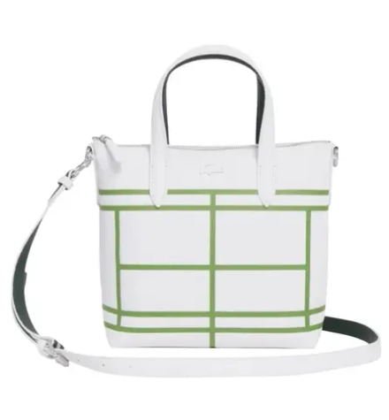 Сумка спортивная Lacoste Mini Anna Reversible Zipped Tote - white