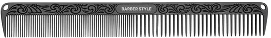 Расческа для стрижки BARBER STYLE DEWAL, металлическая, 20см