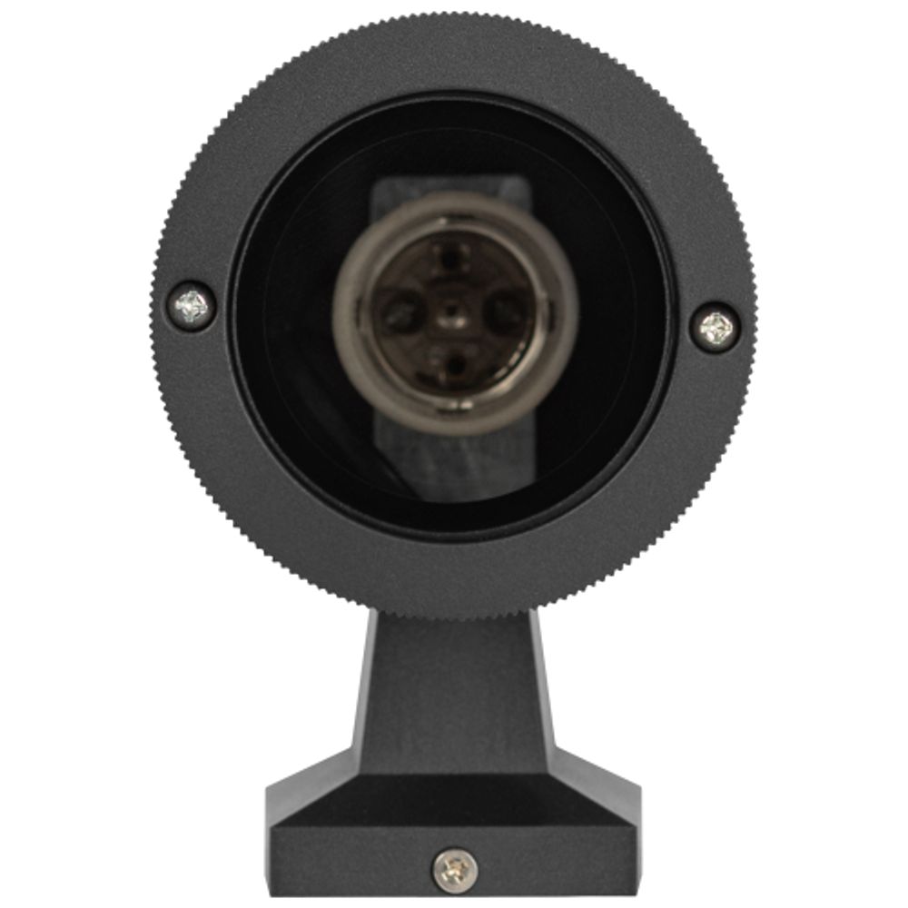 Светильник уличный настенный ЭРА «Адрия» GBW-102-BL-0200 230В 1хЕ27 IP54 вверх черный | Садово-парковые светильники