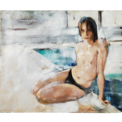 Алексеев Д. Н. Бассейн. Масло. 2010-е гг.