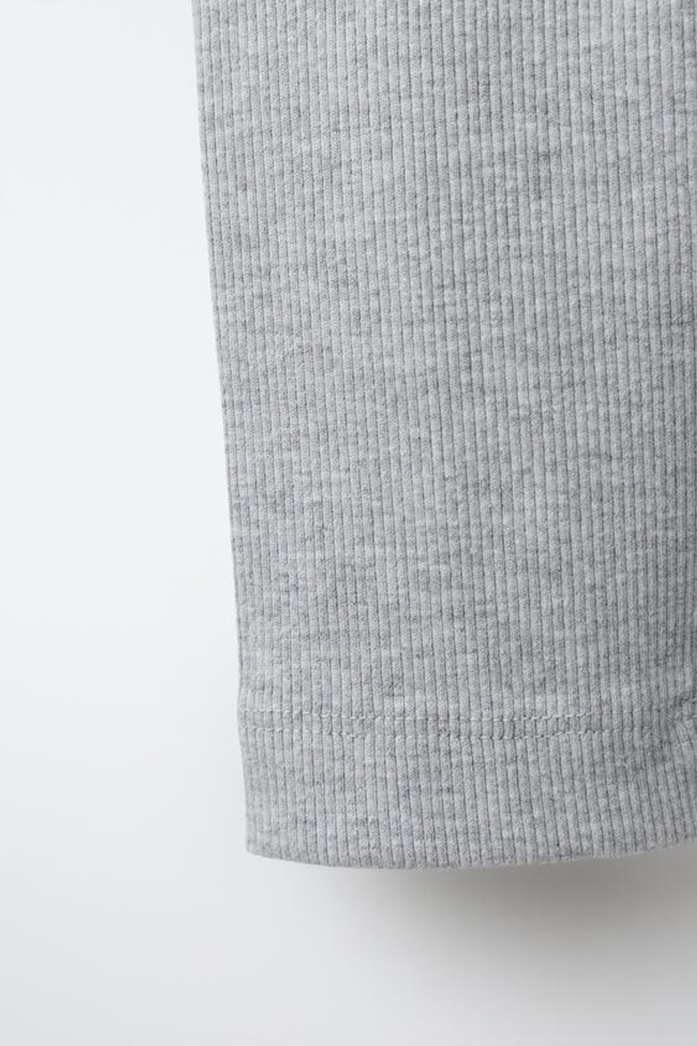 ZARA ЛЕГИНСЫ В РУБЧИК С ЭТИКЕТКОЙ, СЕРЫЙ МЕЛАНЖ