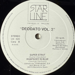 Виниловая пластинка Deodato - 2001 Also Sprach Zarathustra 2LP