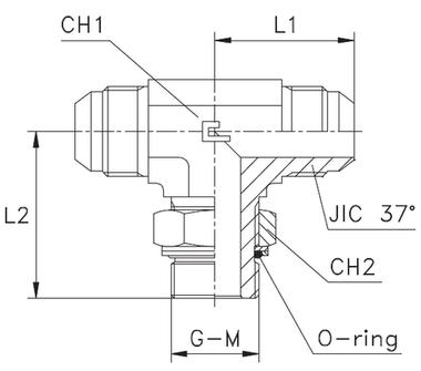 Штуцер FRTA JIC 1.7/8 - BSP 1.1/4