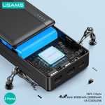 Power Bank внешний аккумулятор повербанк USAMS 10000 мАч 10W