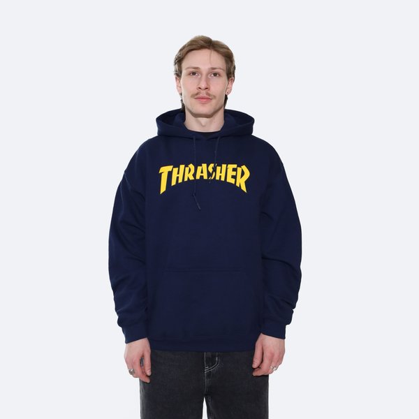 Худи Thrasher Cover Logo Hood (navy) артикул: - купить в магазине Дайс