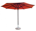 Зонт профессиональный Ø3.5 м Scolaro Napoli Standard, антрацит, терракотовый