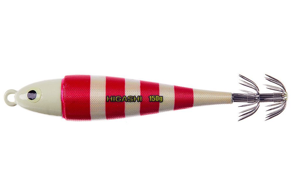Кальмарница HIGASHI Squid Cloth sinker 150g #01 Blue Pink-Zebra Glow