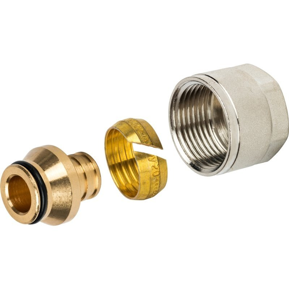 Фитинг компрессионный 16х2,2х3/4  STOUT  400285