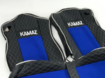 Чехлы Премиум стеганные кожа + аликанте вышивка KAMA* K5 от 2021 года KAM01 Польша
