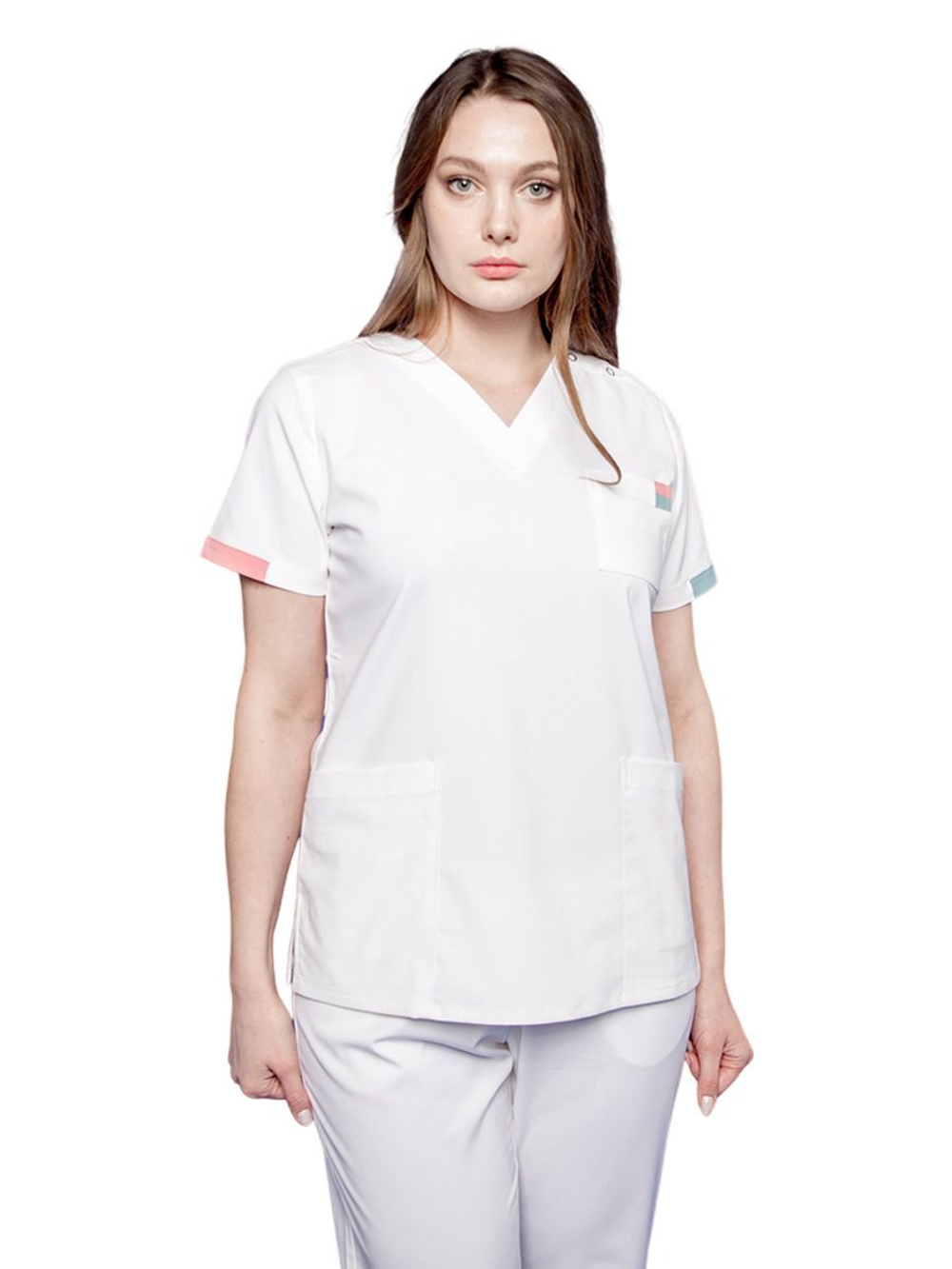 Туника медицинская женская Pulse 254 Alabama, R143 пурпурно-фиолетовый, L