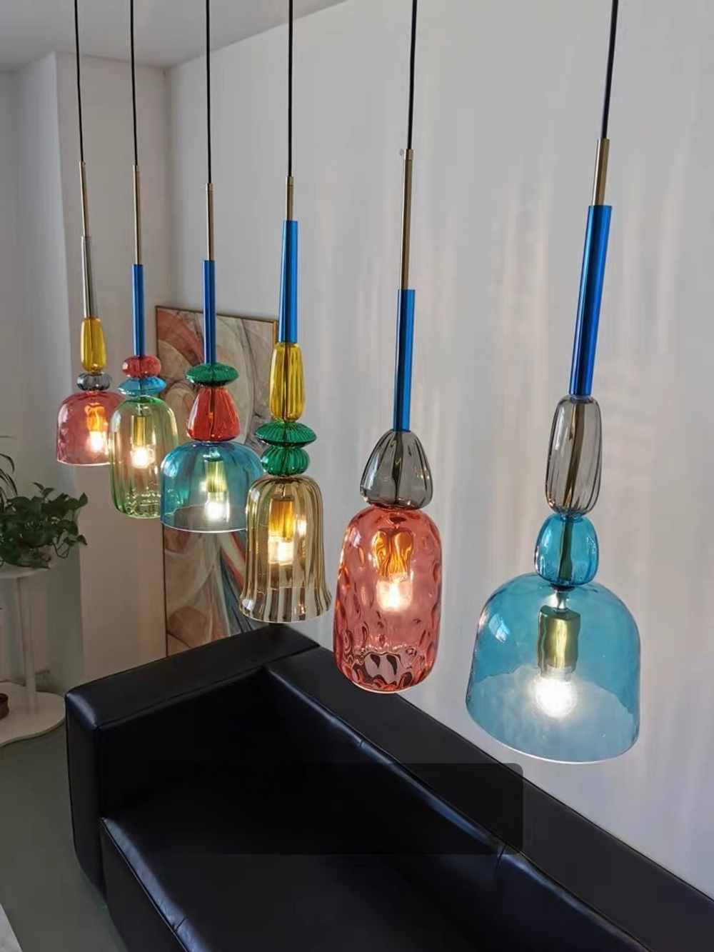 Pendant design lamp Flauti by Giopato & Coombes