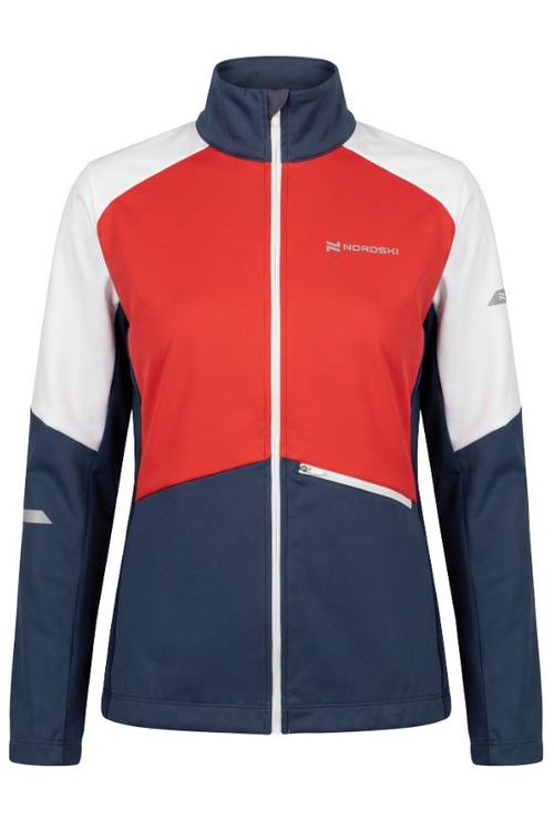 Тренировочная куртка NORDSKI PRO 2.0 White/Blue/Red женская