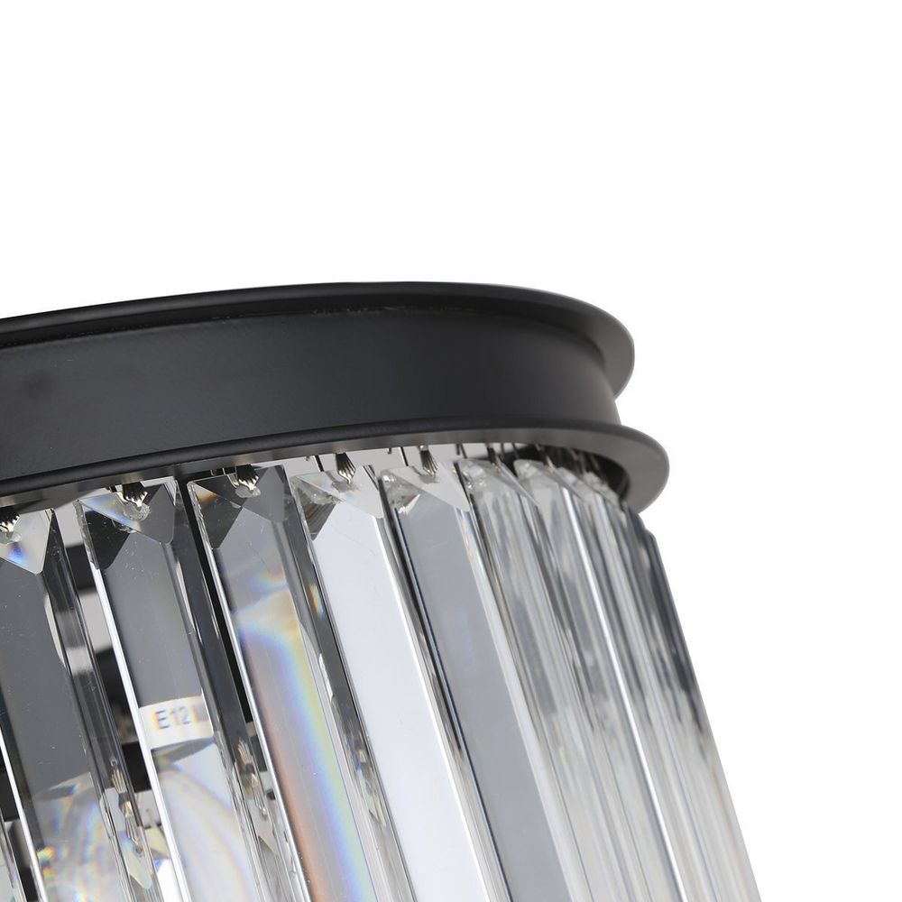 Люстра Odeon 10B black/clear