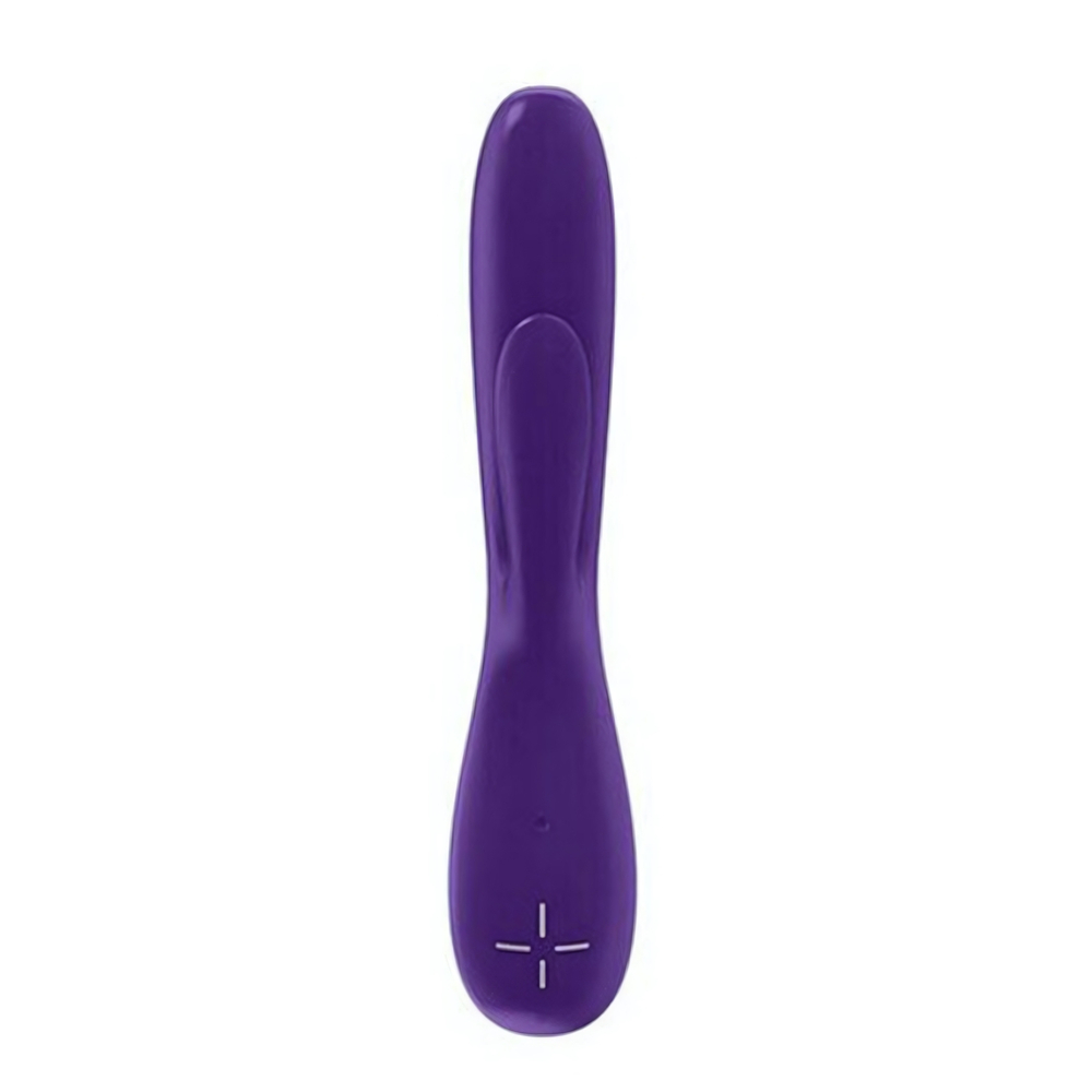 Женский вибратор со стимулятором OVO E5 Rechargeable Vibrator Violet (7 режимов) (Цвет: фиолетовый с белым)