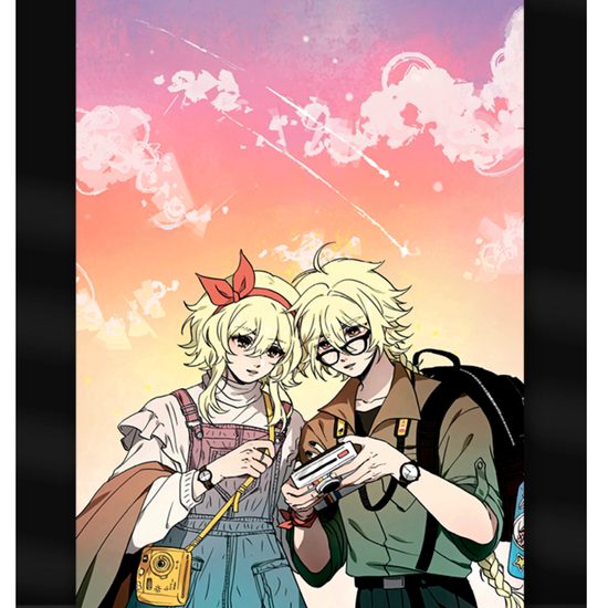 Постер Lumine & Aether Genshin