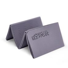 Коврик для йоги складной 190 х 120 см толщина 8 мм TPE HYPERMAT лиловый