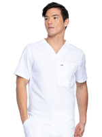 Топ медицинский мужской Dickies Balance DK865, белый, XL