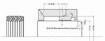 A120-240 V-образное штоковое уплотнение 240-270-60/8