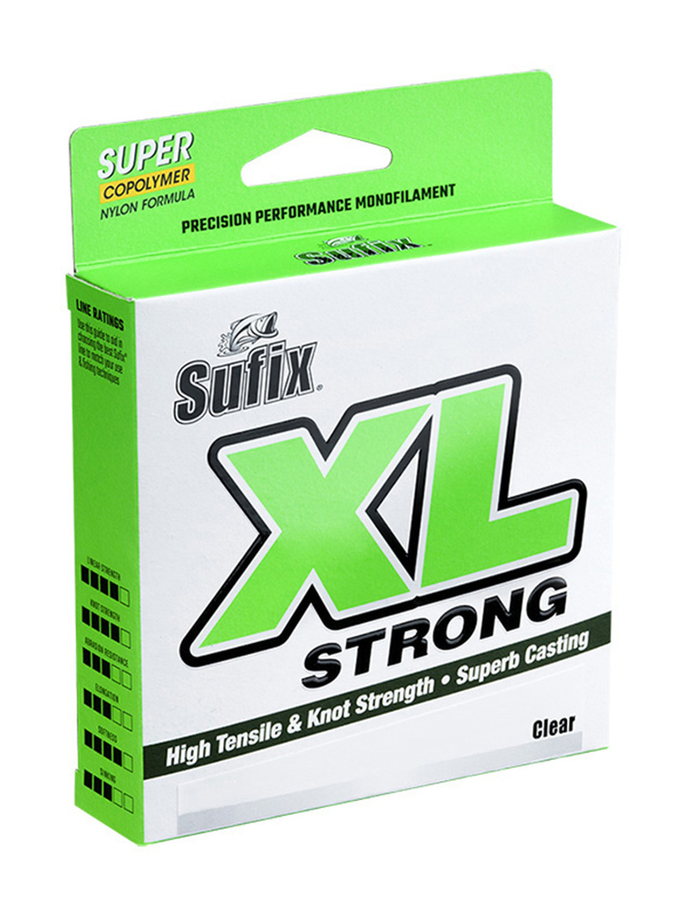 Леска для рыбалки монофильная Sufix XL Strong прозрачная 150 м 0.30 мм 7,7 кг