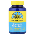 Nature's Life, бромелаин, Sinus Ease, 100 капсул