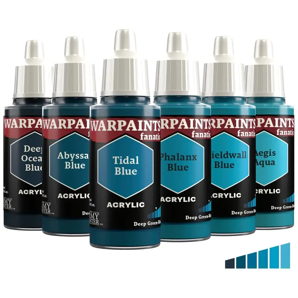 Flexible Triad: Deep Green-Blues