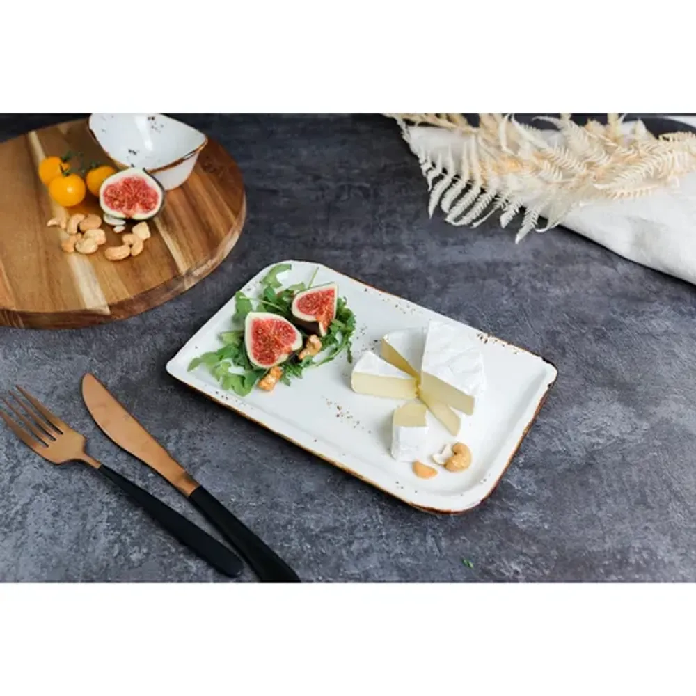 Блюдо прямоугольное 24*15 см Elegance By Bone Innovation [6]