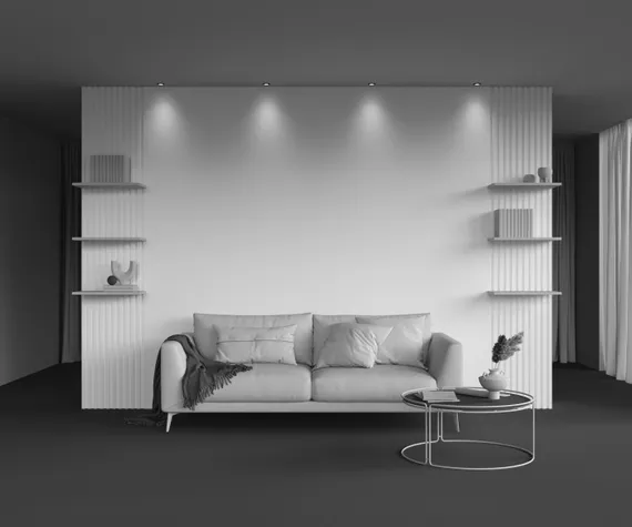 Точечный светильник Round DL058-7W3K-TRS-B Maytoni