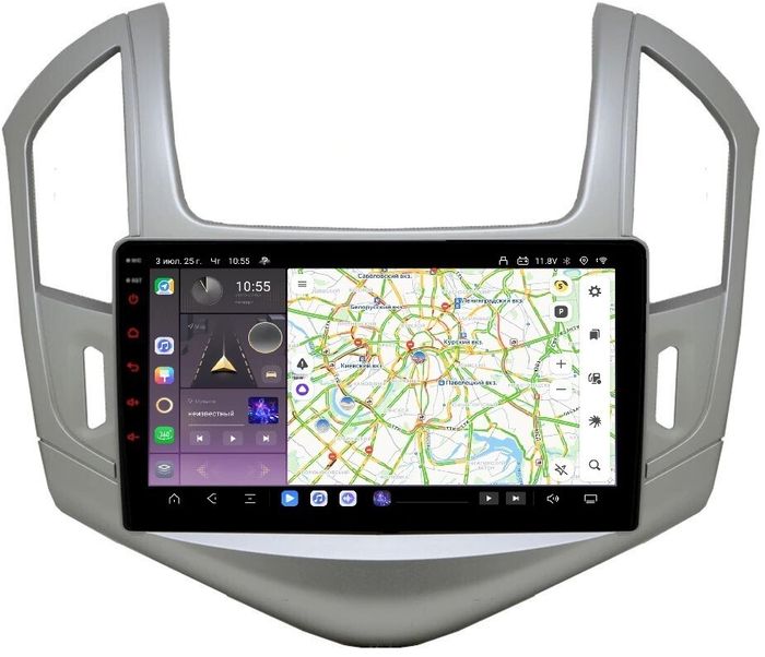 Магнитола для Chevrolet Cruze 2012-2015 - Kuberg OL-9292 QLed, Android 13, Быстрейшая, CarPlay, SIM-слот
