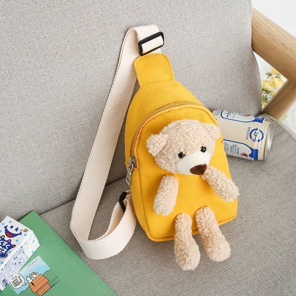 Детская сумка через плечо "Teddy", желтая Детская сумка через плечо "Teddy", желтая