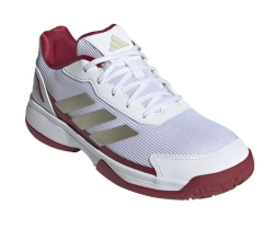 Детские кроссовки для падела Adidas Kids Crazyquick Shoes - cloud white/ice gold metallic/cloud white