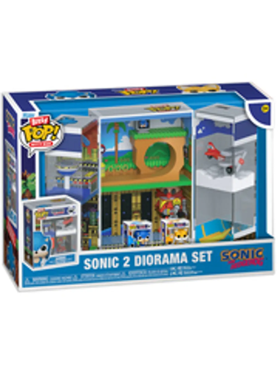 Набор Funko Bitty POP! Bitty Box Sonic The Hedgehog: Sonic 2 Diorama Set