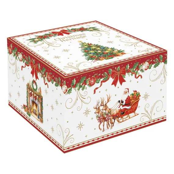 Чашка с блюдцем christmas heritage, 240 мл