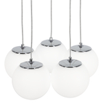 Citilux Адам Смарт CL228A051 RGB LED Умная каскадная люстра Матовый Хром