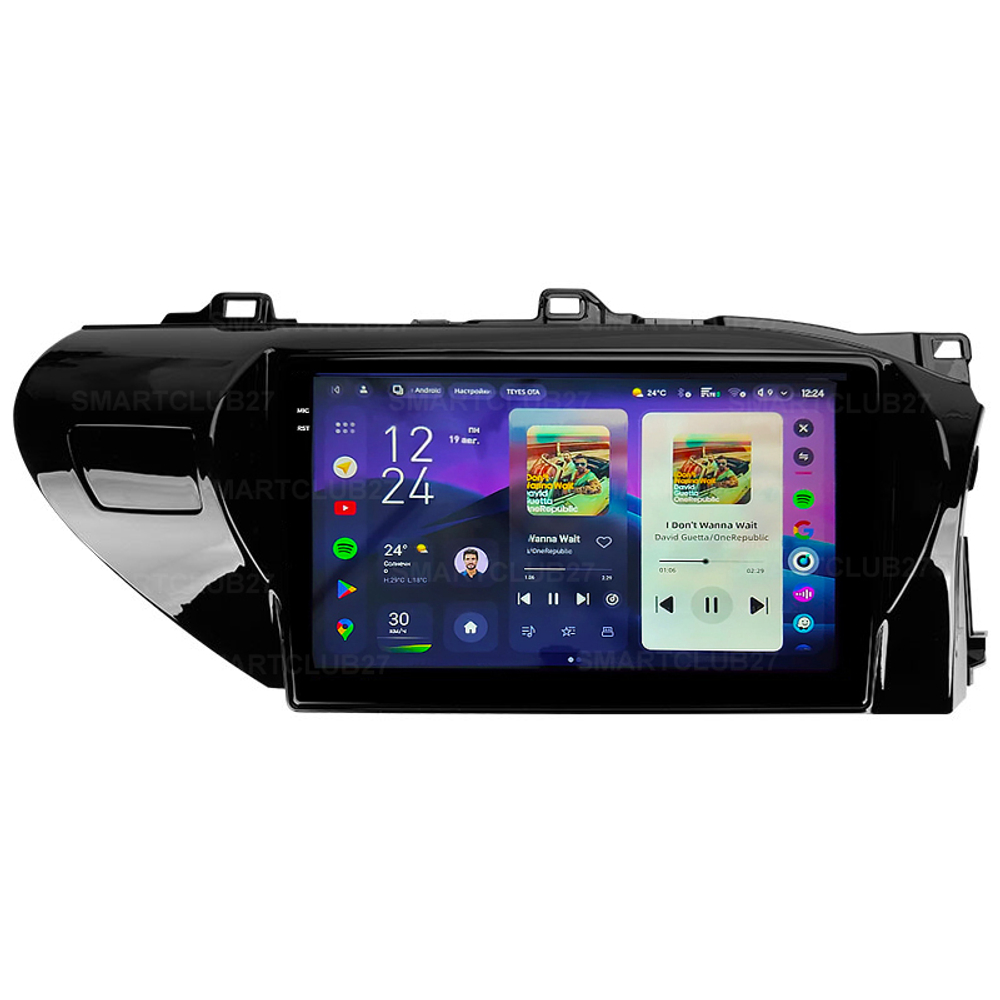 Teyes CC4 Pro 10,2" для Toyota Hilux 2015-2020 (прав)