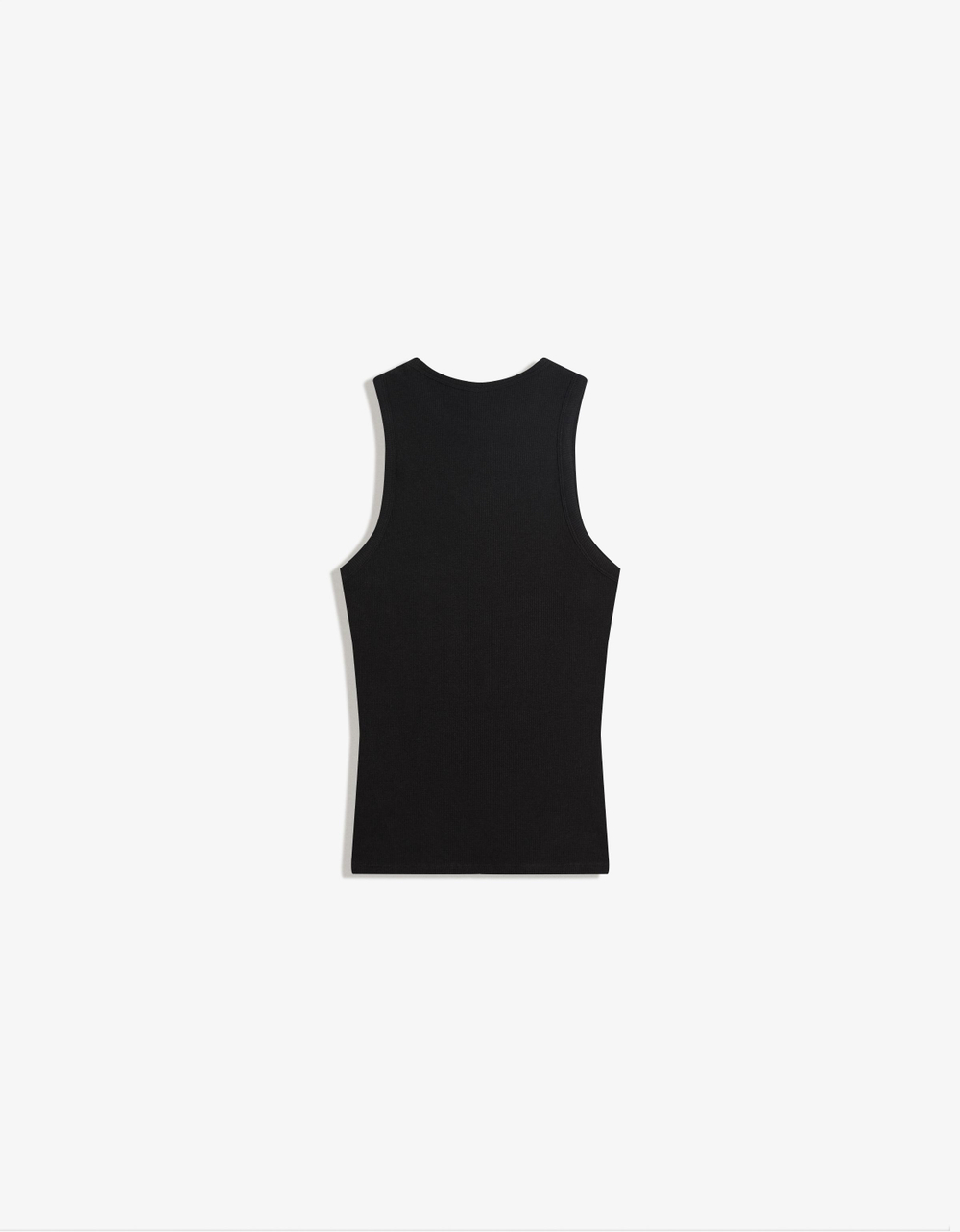 Мужская майка из вафельной ткани с принтом, арт. 0076/134 - BERSHKA
